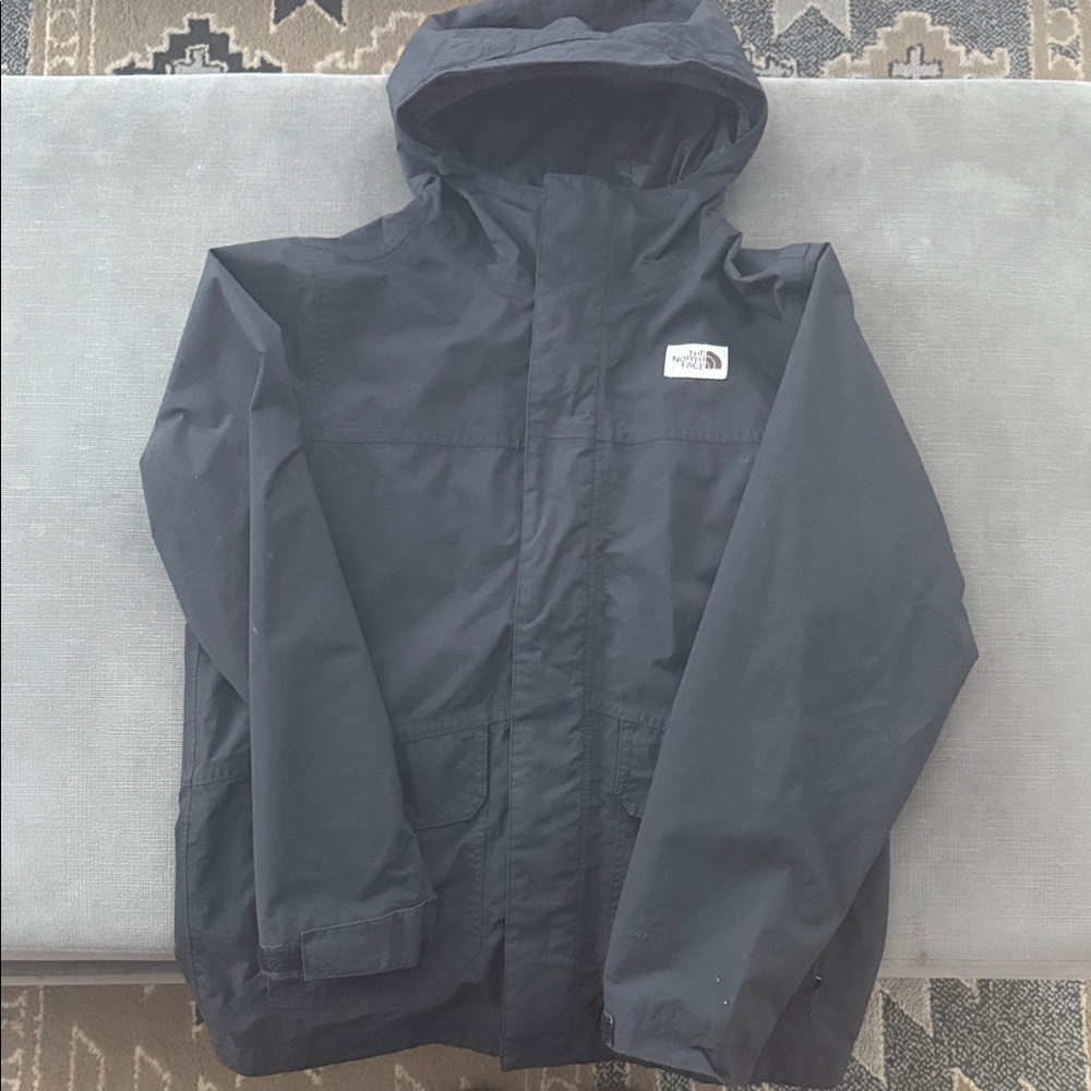 The North Face Men's Black Raincoat